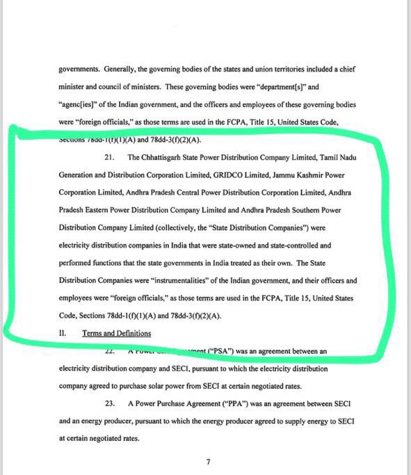 amitmalviya's tweet image. It is always good to read before one reacts. The document you quote says, “The charges in the indictment are allegations and the defendants are presumed innocent unless and until proven guilty.”

But be as it may, the essence of the charge is that US and Indian companies agreed…