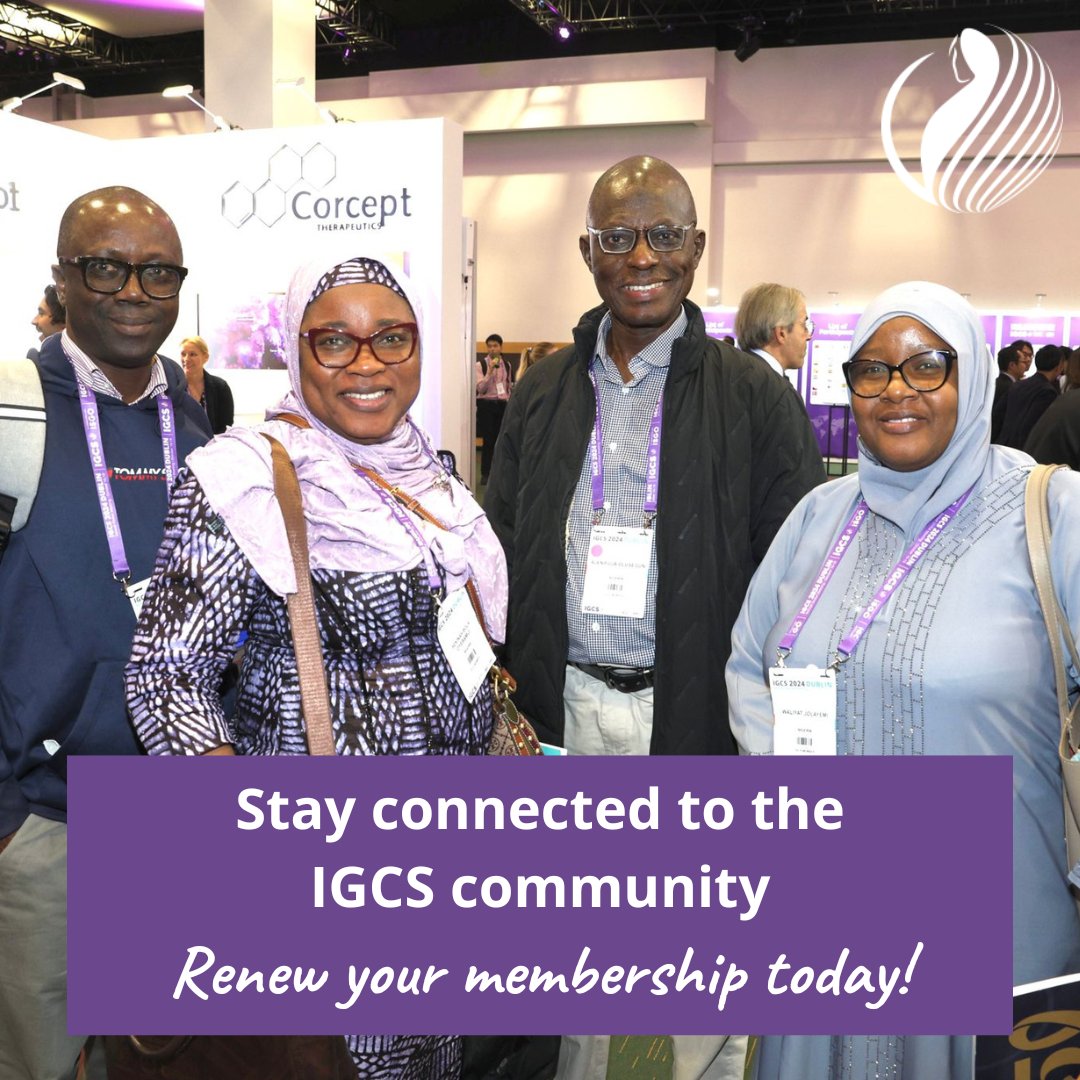 Why join IGCS? Gain access to exclusive educational content, a powerful global network of experts, leadership opportunities, and more! Your membership is a direct investment in your career and the fight against gynecologic cancers worldwide. 

Link in bio!