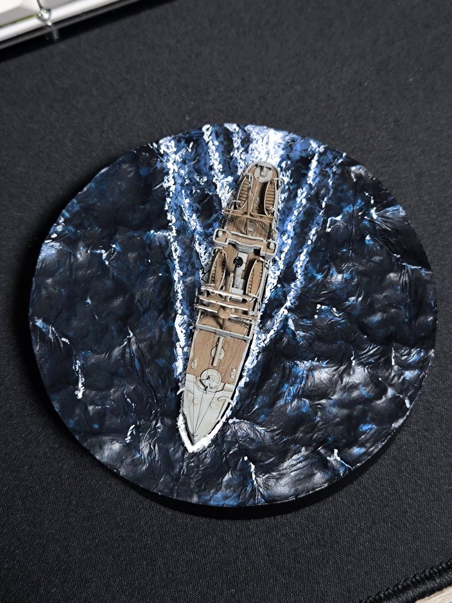 San__ber's tweet photo. 1/700 オルクセン王国海軍 砲艦ファザーン
完成しました
台座も含めてフル3Dプリンター製です https://t.co/hP21UZHTXO