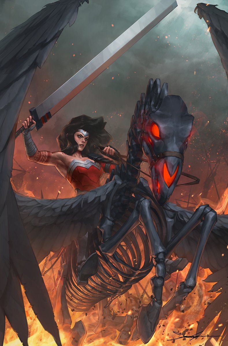 jeehyunglee's tweet image. ABSOLUTE WONDER WOMAN #5 CVR C Jeehyung Lee CARD STOCK Variant Cover
#jeehyunglee #wonderwoman
jeehyung.com
