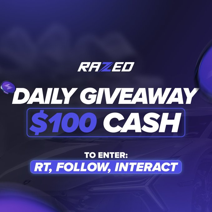 Razedcom's tweet photo. Who's next?

For your chance to win $100 into your Razed account:
RT🔁, Follow @Razedcom, &amp; Interact with this post❤️ https://t.co/gbyxL9NwUl