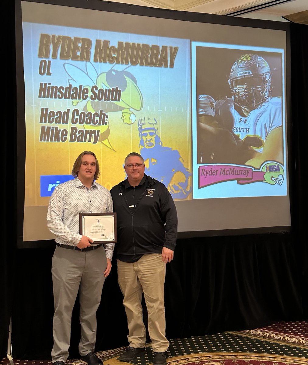 Senior Ryder McMurray was named to the Red Grange All County Football Team! Congrats Ryder!!

#SouthPRIDE #HoldTheRope