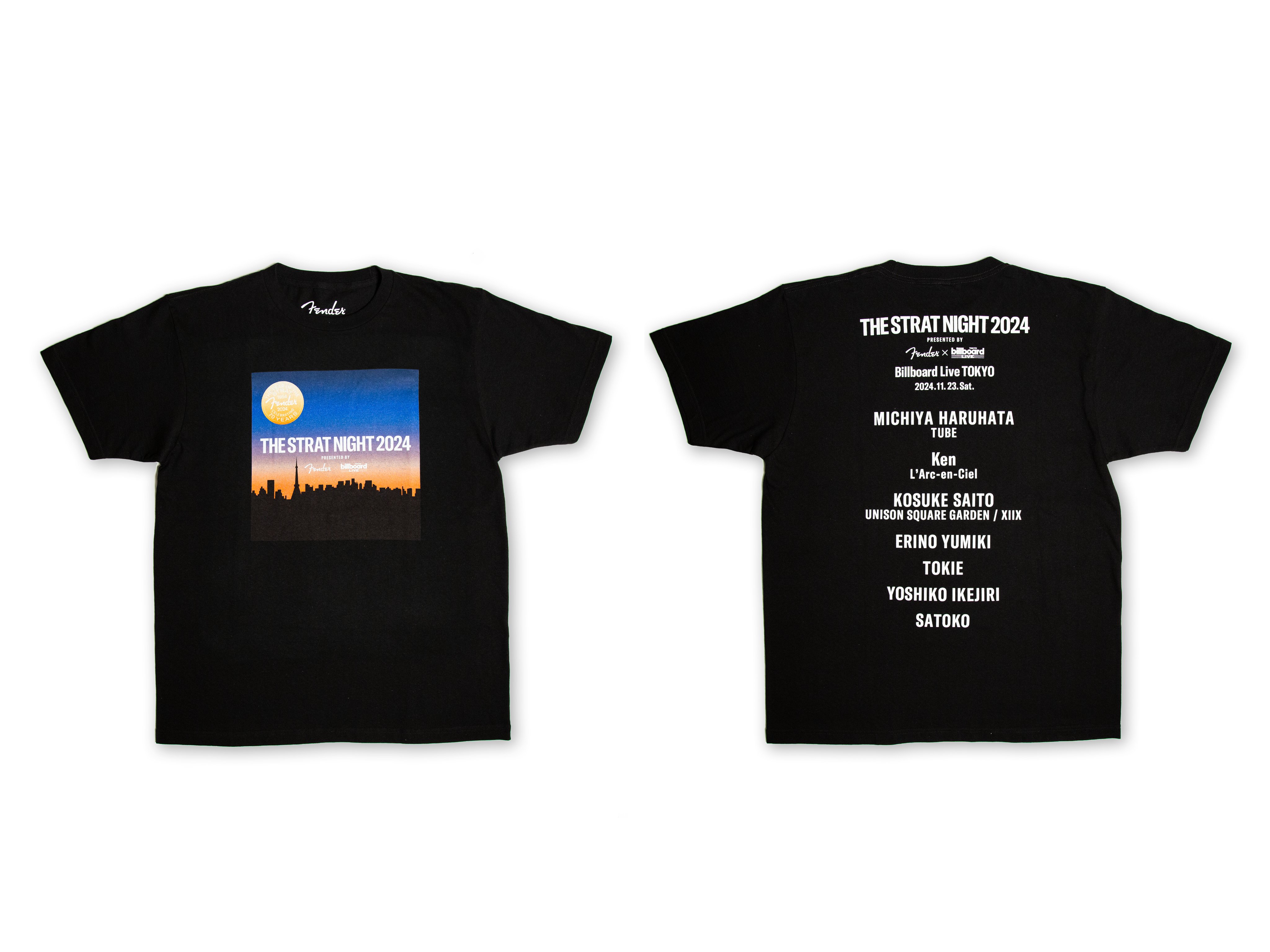 Fender Strat Night 2024 Tシャツ・トートバッグセット Fender Strat Night 2024 Tシャツ・トートバッグセット
