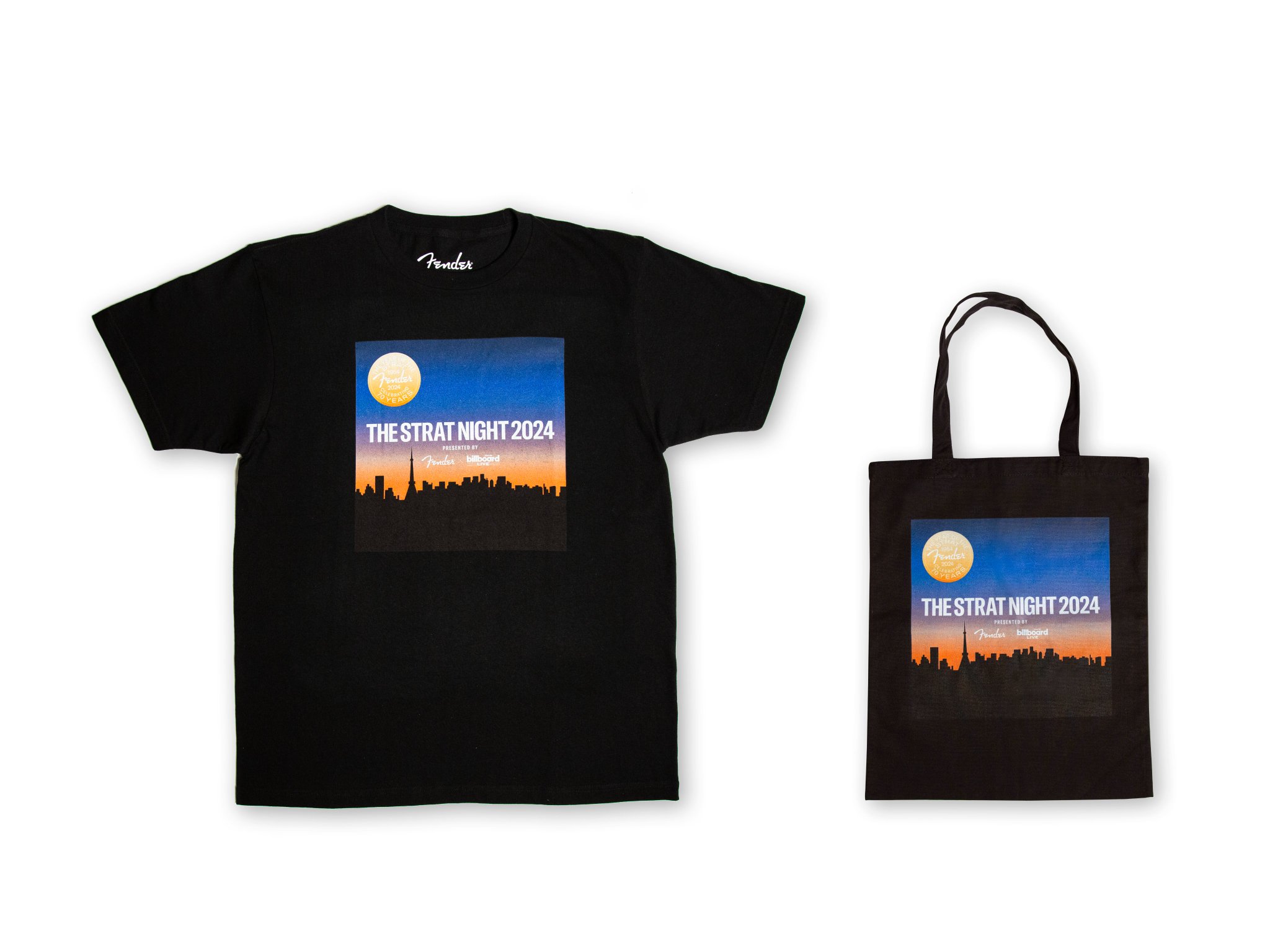 Fender Strat Night 2024 Tシャツ・トートバッグセット Fender （フェンダー） on X: 