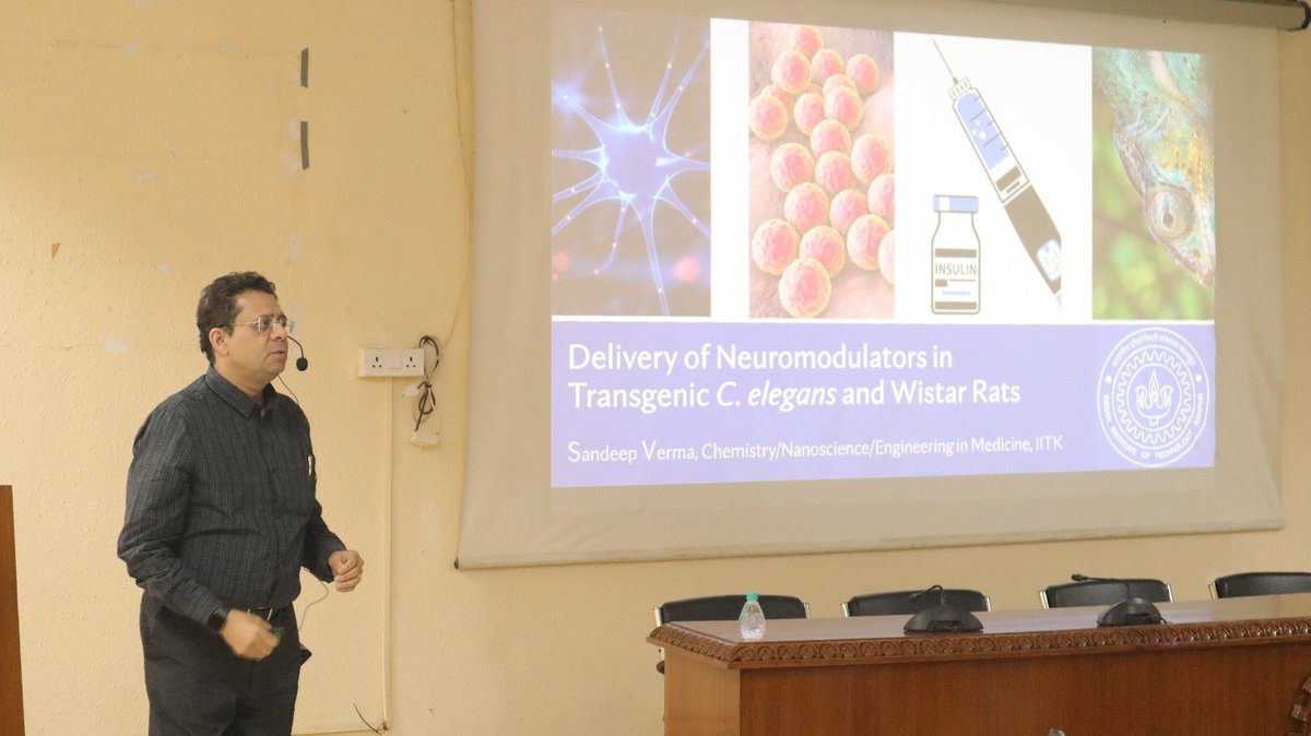 MSM Lab (@msm_lab) on Twitter photo The department of Chemistry witnessed a fascinating talk on neuromodulator chemistry by <a href="/Sandeep_1966/">Sandeep Verma (स्वर)</a> in the 60th year Symposium of <a href="/ChemCommun/">Chemical Communications</a> ! <a href="/IITKgp/">IIT Kharagpur</a> <a href="/modhumaji/">@Modhu Sudan Maji</a> <a href="/RoySocChem/">Royal Society of Chemistry</a> <a href="/AparnaGanguly28/">Aparna Ganguly</a> <a href="/richardkelly177/">Richard Kelly</a> The department of Chemistry witnessed a fascinating talk on neuromodulator chemistry by <a href="/Sandeep_1966/">Sandeep Verma (स्वर)</a> in the 60th year Symposium of <a href="/ChemCommun/">Chemical Communications</a> ! <a href="/IITKgp/">IIT Kharagpur</a> <a href="/modhumaji/">@Modhu Sudan Maji</a> <a href="/RoySocChem/">Royal Society of Chemistry</a> <a href="/AparnaGanguly28/">Aparna Ganguly</a> <a href="/richardkelly177/">Richard Kelly</a>