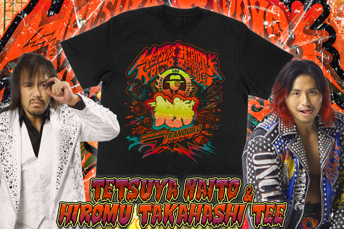 【コンテナ付き】フルグラTシャツ A/内藤哲也【新日退団】 B/高橋ヒロムセット コンテナ付き】フルグラTシャツ A/内藤哲也【新日退団】 B/高橋