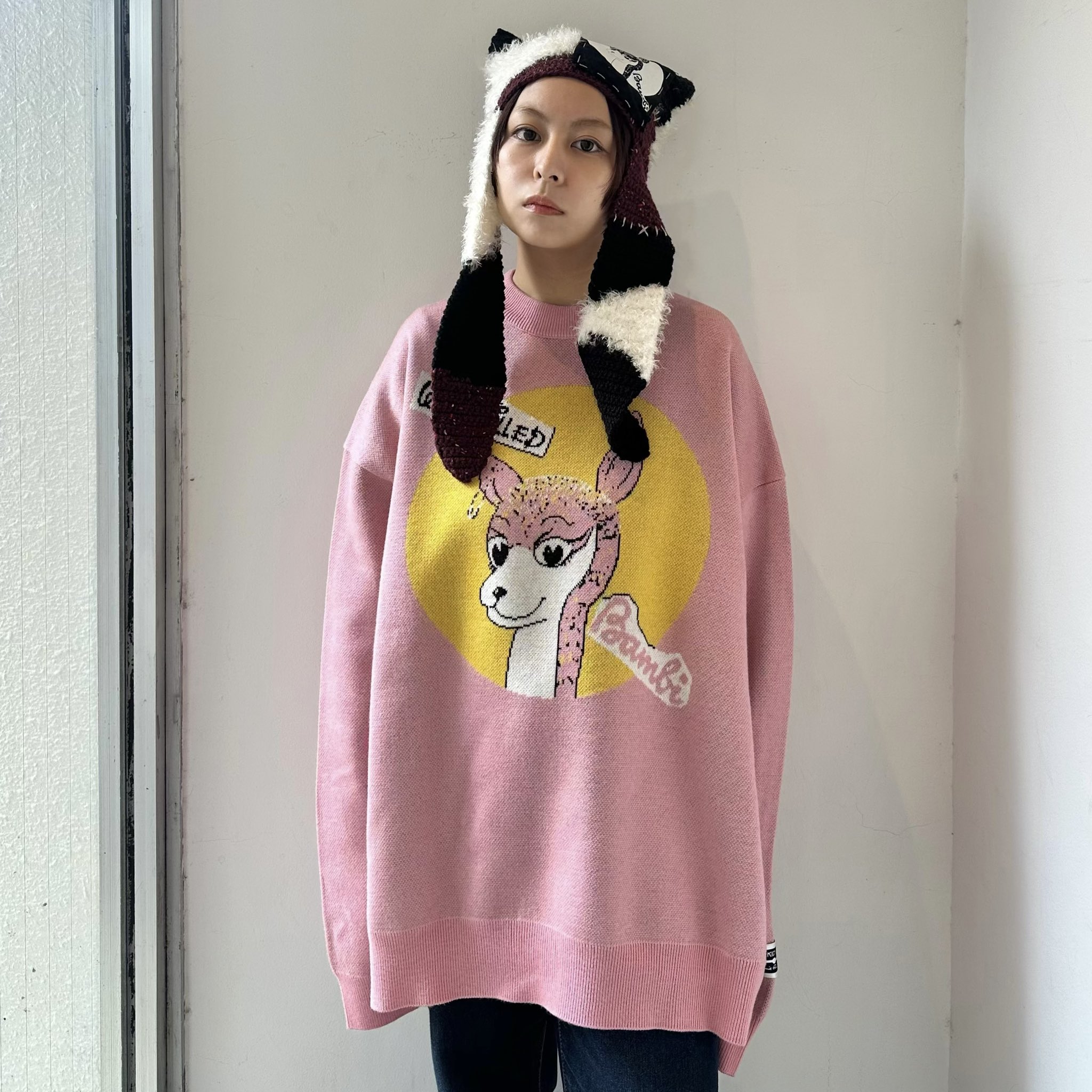 kidill daisy and G Henrydarger コラボカーディガン kidill daisy and G Henrydarger コラボカーディガン KIDILL ピンク