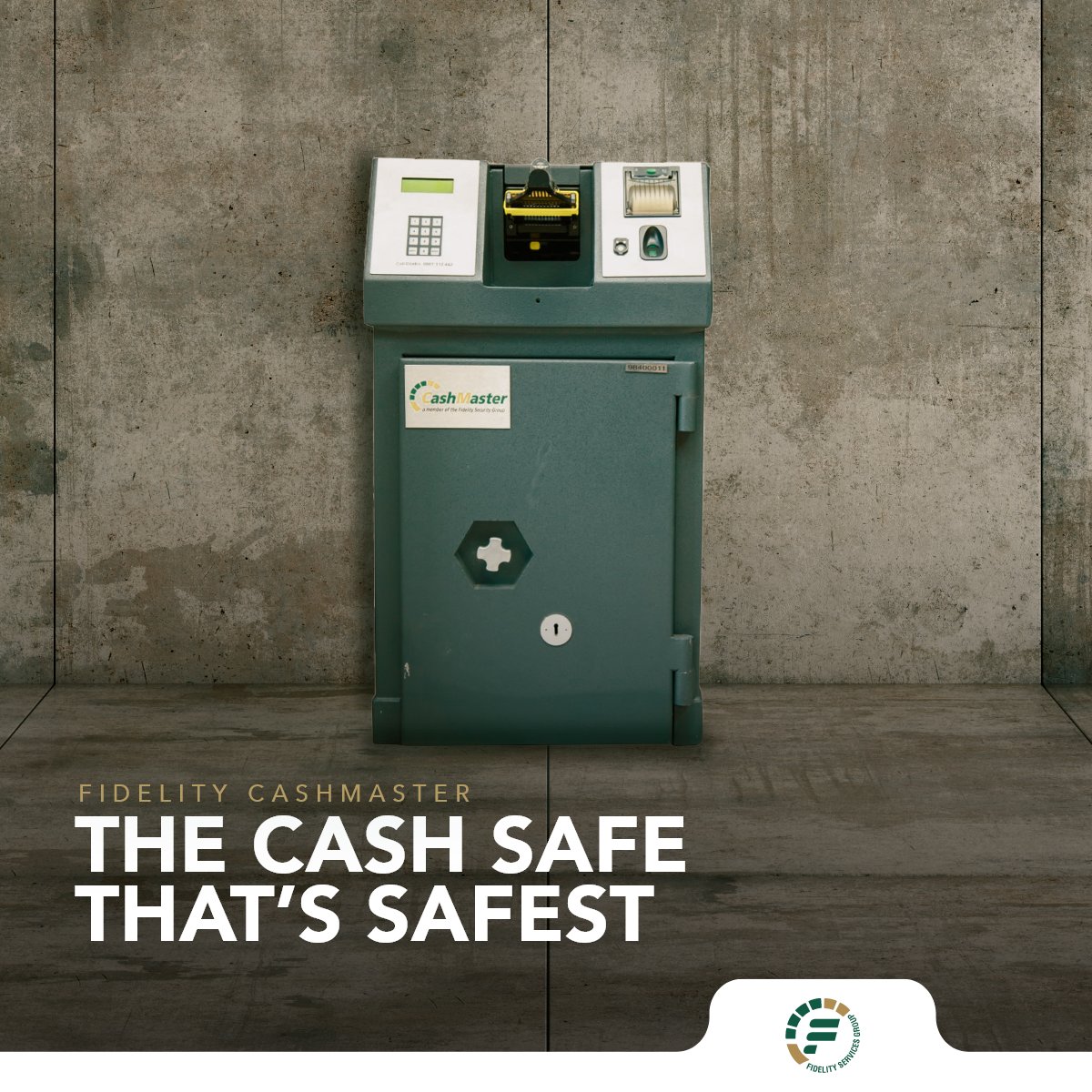 Fidelity_Secure's tweet image. Tech, teams, expertise, and a safer than safe safe… Your cash is protected with Fidelity. 

#FidelityCashMaster #SaferThanSafe #CashProtection