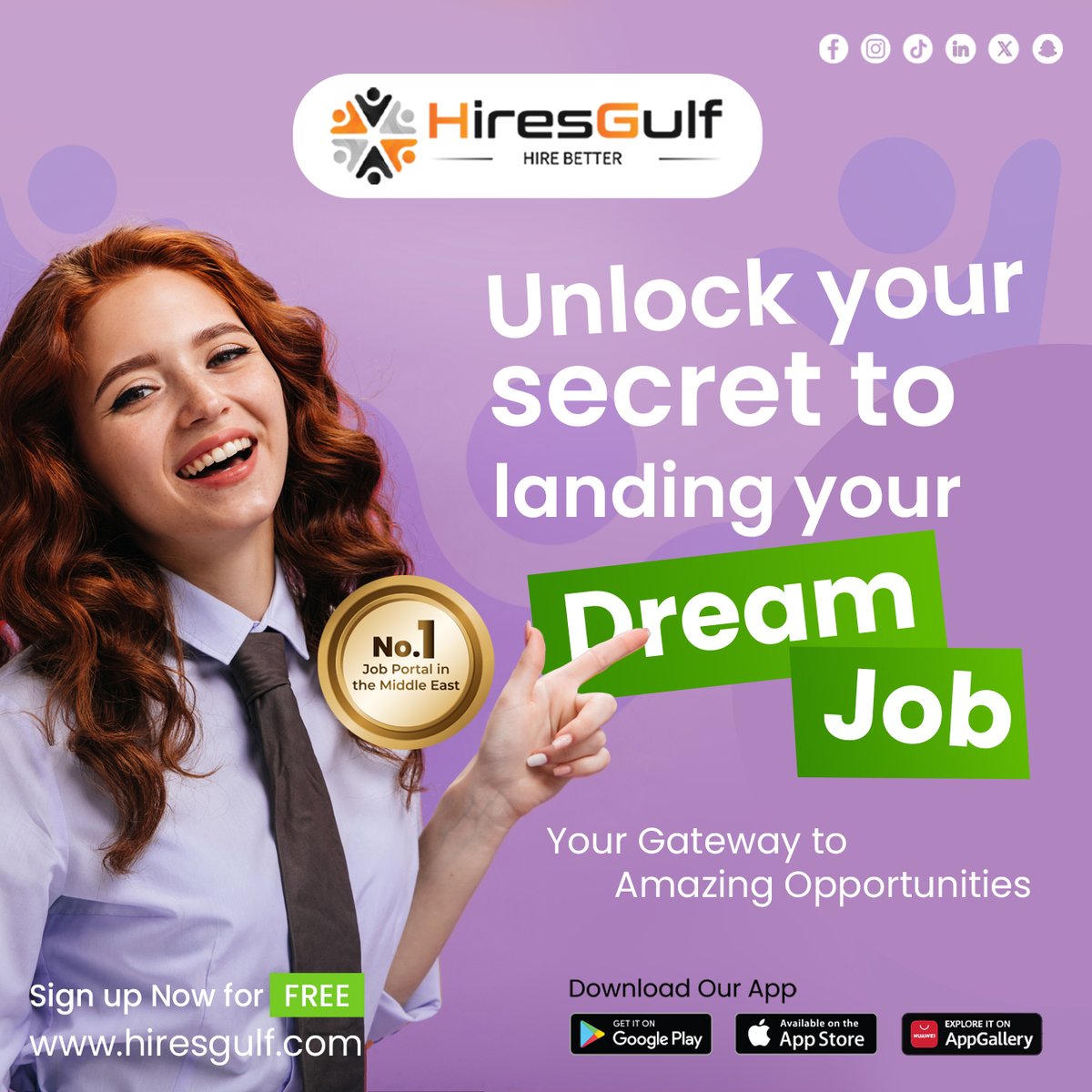 HiresGulf's tweet photo. Connect with the Best Employers and Job Seekers on HiresGulf!"

We Are Always Offering Opportunities For Growth.
Never Lose The Chance To Get Hired

Register today at https://t.co/ZiFUMo0tkN
The Fastest growing job portal in the Middle East https://t.co/VAPN2nhcbj