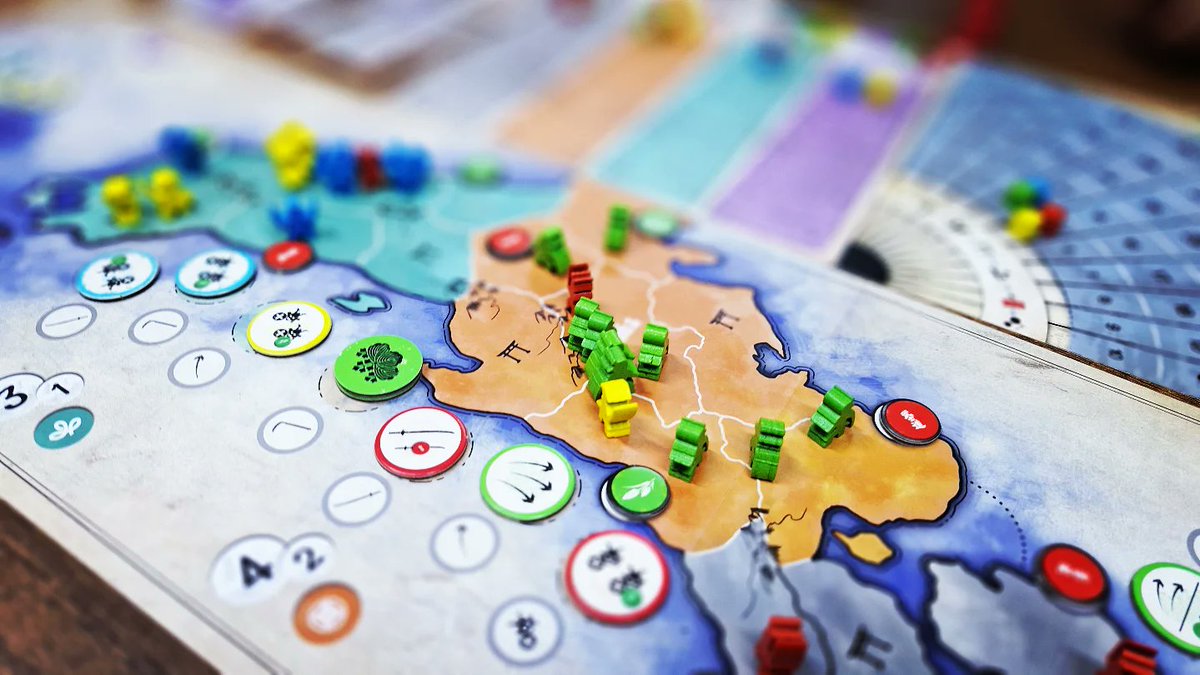 RathsEdge's tweet photo. Small Samurais Empires, un pequeña caja, un gran juego. Control de Área, programación de acciones. Nosotros le ponemos 4.5 pulpitos de 5 (🐙🐙🐙🐙👍)
🧑‍🤝‍🧑 2 - 4 jugadores
🕰️ 45 - 60 min. Aprox. (realmente) 
🖖 13 a más. https://t.co/wFrTO1u6rB