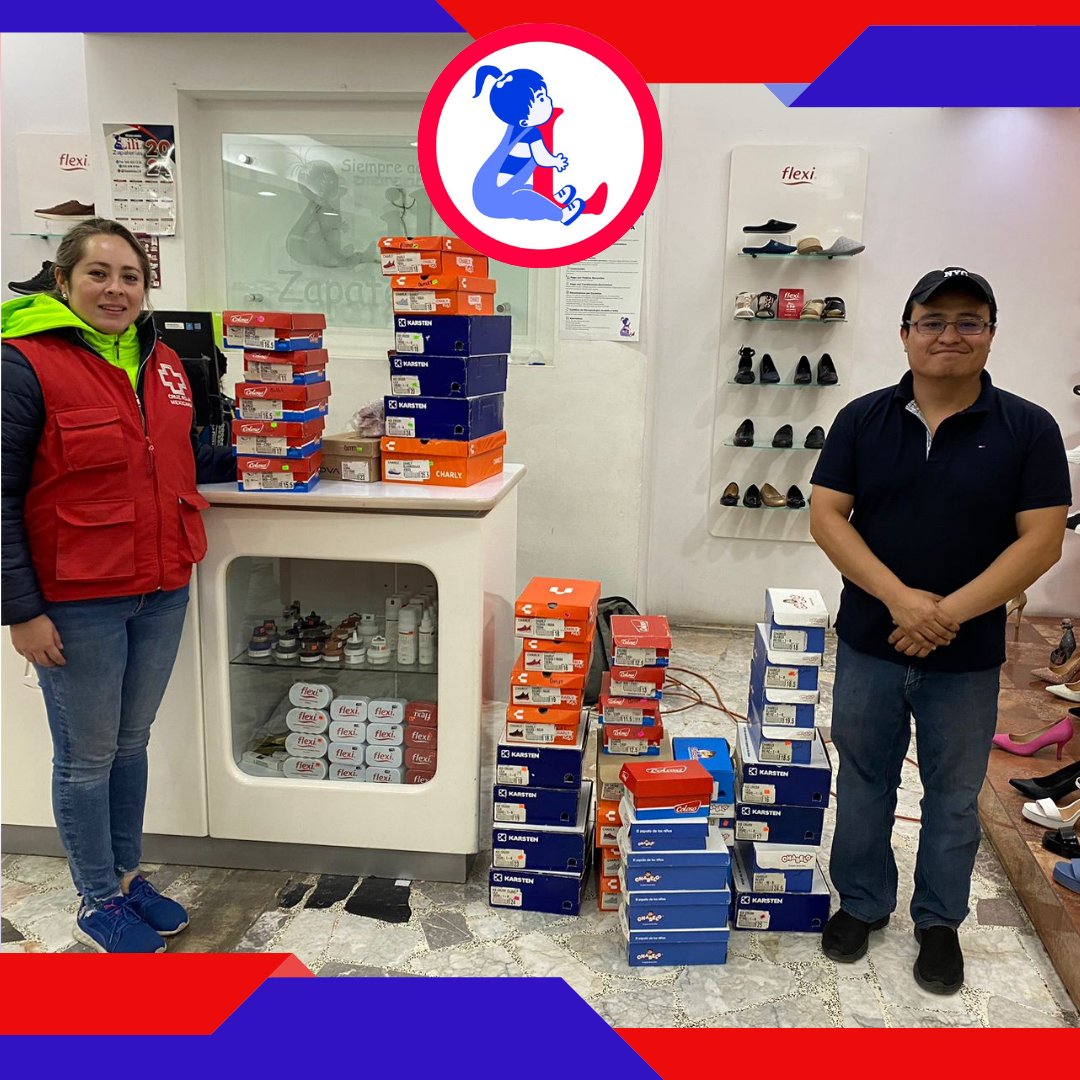 zapateriaslili's tweet photo. En Zapaterías Lili creemos en apoyar a nuestra comunidad. ❤️ Por eso, nos sumamos al Gran Bazar de la Cruz Roja de Tepeaca con un donativo que refleja nuestro compromiso con quienes más lo necesitan. 🤝✨ ¡Juntos hacemos la diferencia! https://t.co/SpoyV9dasF