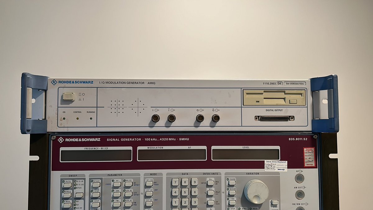 It’s a long shot, but I picked up this Rohde &amp; Schwarz AMIQ 04 I/Q Modulation Generator from an auction. The hard drive is a clicking mess. Dead… Does anyone happen to have a working one and can I get an image of your HD?
