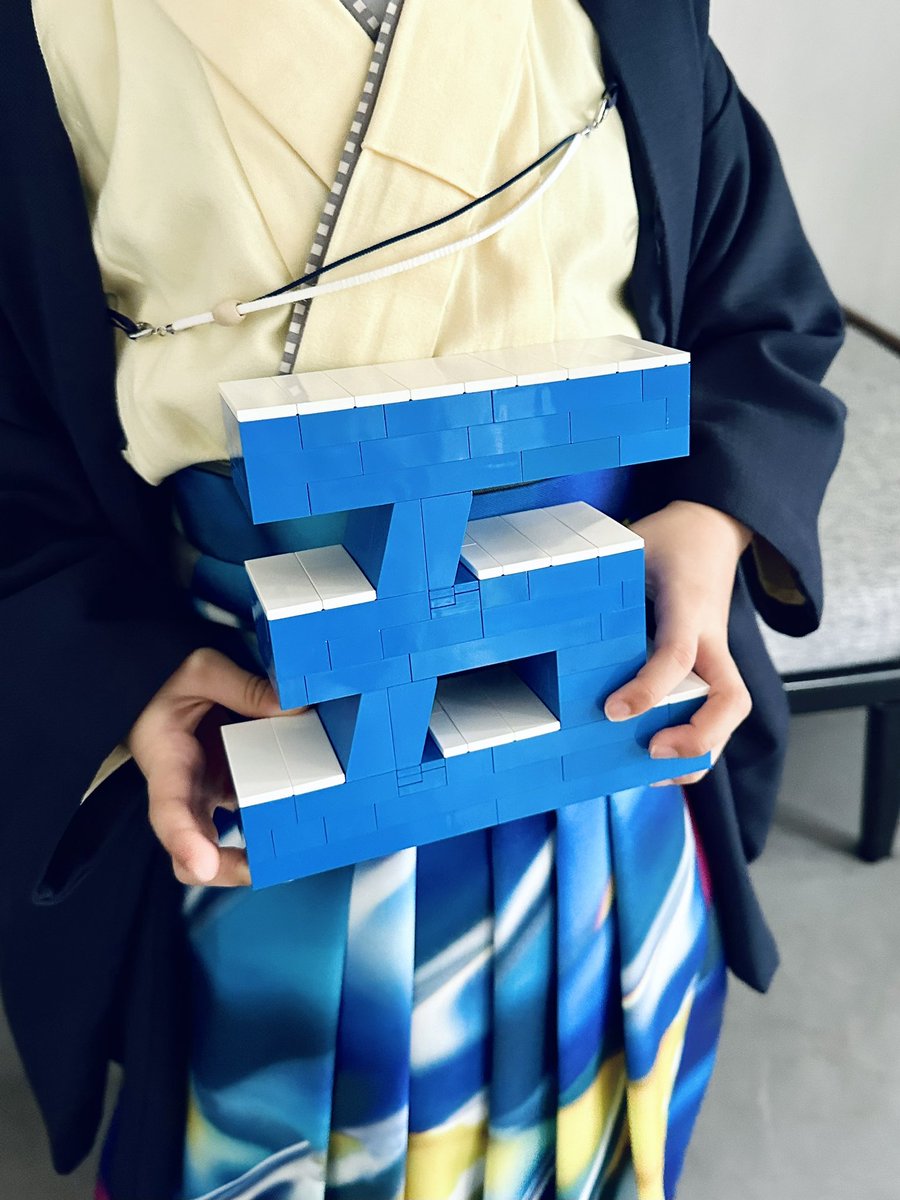 撮影当日、家出る1時間前に思いついてから組み上げられた自分を褒めたい。七五三の五！