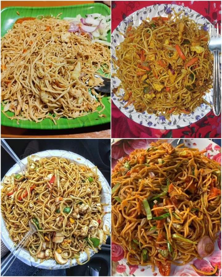 Noodles Recipe: ❤️😋

**Ingredients | सामग्री:**

- Noodles (200g) | नूडल्स (200 ग्राम)
- Onion (1, sliced) | प्याज (1, कटा हुआ)
- Capsicum (1, sliced) | शिमला मिर्च (1, कटा हुआ)
- Carrot (1, julienned) | गाजर (1, लंबी कटी हुई)
- Cabbage (1/2 cup, shredded) | पत्ता गोभी (1/2 कप,