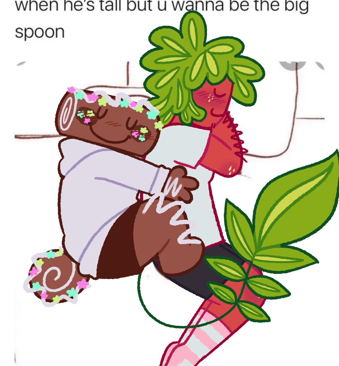 I heart yaoi #dandysworld #dandysworldsprout #dandysworldcosmo #fruitcake