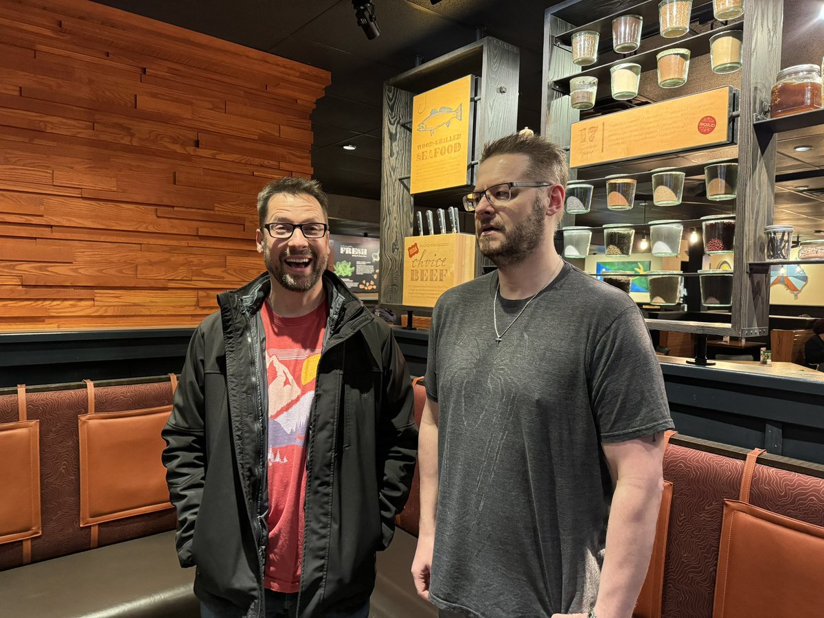 As you can see, <a href="/MikeWingerii/">Mike Winger</a> was thrilled to meet his number one fan, <a href="/Acts17David/">Dr. David Wood</a>