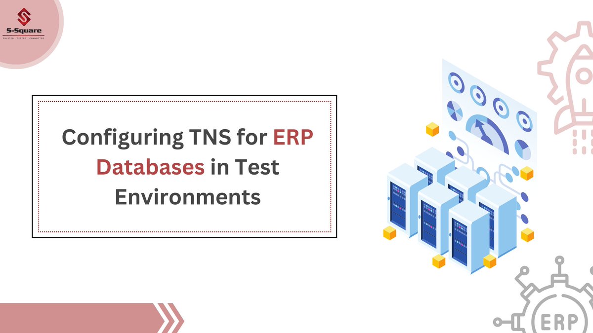 S_Squaresystems's tweet image. Our blog walks you through a step-by-step process for configuring Transparent Network Substrate (TNS) to streamline your database connectivity in test environments.
Read more: zurl.co/ckAk
#ERPDatabase #TNSConfiguration #DatabaseTesting #ITSolutions #ssquaresystems