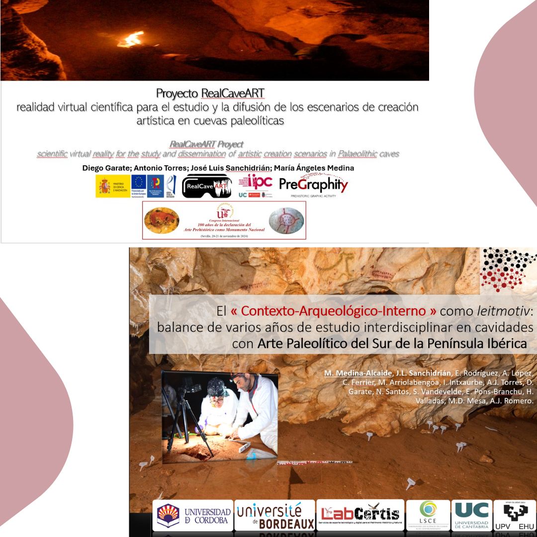 PreGraphity (@pregraphity) on Twitter photo Yesterday <a href="/GarateDiego/">Diego Garate</a> and <a href="/MMedinaAlcaide/">Marian Medina 👷🏻🔬🪵🪔🔥🎨</a> were talking about #ScientificVirtualReality and #InternalArchaeologicalContext at the International Congress "100 años de la declaración del Arte Prehistórico como Monumento Nacional" held in Seville. Yesterday <a href="/GarateDiego/">Diego Garate</a> and <a href="/MMedinaAlcaide/">Marian Medina 👷🏻🔬🪵🪔🔥🎨</a> were talking about #ScientificVirtualReality and #InternalArchaeologicalContext at the International Congress "100 años de la declaración del Arte Prehistórico como Monumento Nacional" held in Seville.