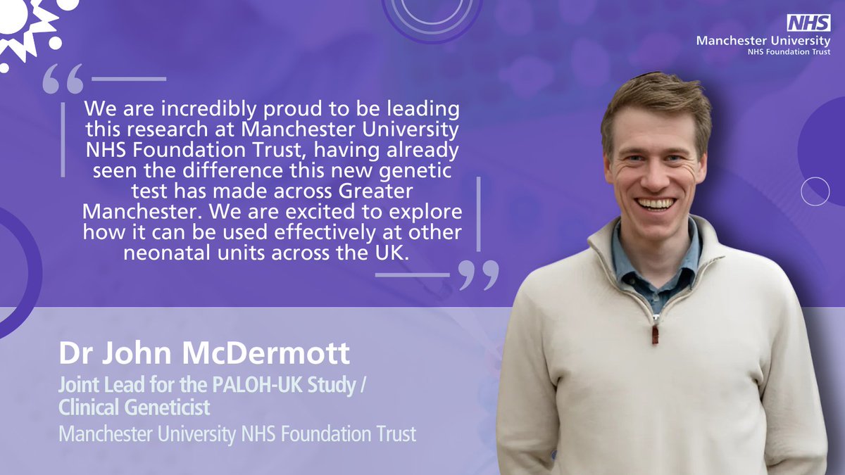 MFT Research and Innovation (@mft_research) on Twitter photo 🗞️ A pioneering genetic test developed by <a href="/MFTnhs/">MFT NHS</a> researchers, that could prevent critically ill newborn babies going deaf if treated with a commonly used antibiotic, is being trialled across 14 NHS specialist newborn units, in the new PALOH-UK study.
👇
research.cmft.nhs.uk/news-events/ge… 🗞️ A pioneering genetic test developed by <a href="/MFTnhs/">MFT NHS</a> researchers, that could prevent critically ill newborn babies going deaf if treated with a commonly used antibiotic, is being trialled across 14 NHS specialist newborn units, in the new PALOH-UK study.
👇
research.cmft.nhs.uk/news-events/ge…