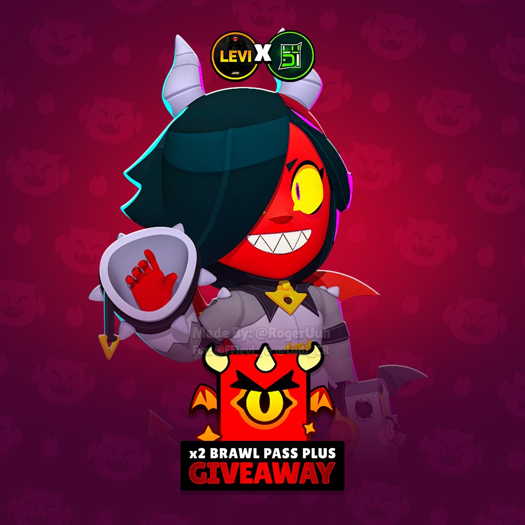 🎁 ×2 Brawl Pass Giveaway 🎁

Rules :

⭐️ Retweet 
⭐️ Follow <a href="/FFlevi_/">Levi</a> 
⭐️ Follow <a href="/Ludi_CR/">ʟᴜᴅɪ</a> 
⭐️ Turn On Notifications 🔔

Good Luck 🍀 Winners Will Be Chosen In 4 Days ⏰️ #BrawlStars