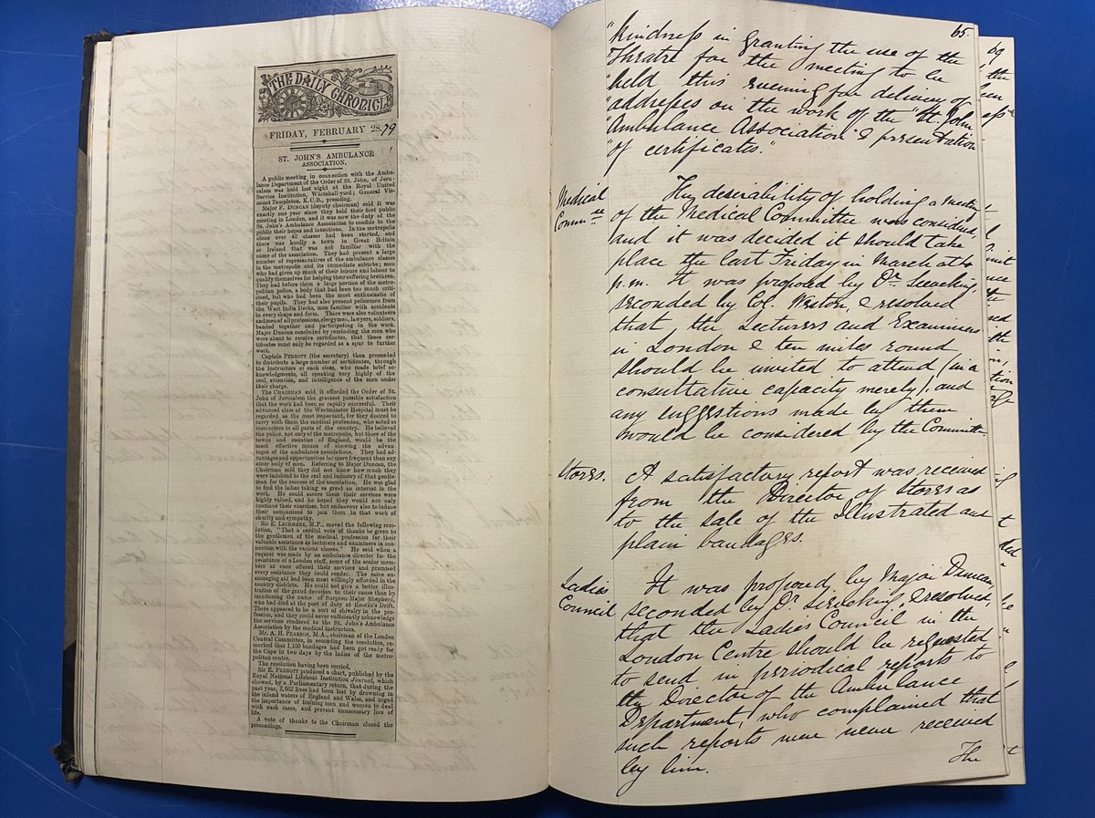 Museum of the Order of St John (@stjohnsgate) on Twitter photo The Museum’s first blog post for <a href="/explorearchives/">Explore Your Archive</a> is now available! Follow the link below to learn about some of the records which document early decision making for <a href="/stjohnambulance/">St John Ambulance England</a>
museumstjohn.org.uk/explore-your-a…
#ExploreYourArchive #EYADecisions The Museum’s first blog post for <a href="/explorearchives/">Explore Your Archive</a> is now available! Follow the link below to learn about some of the records which document early decision making for <a href="/stjohnambulance/">St John Ambulance England</a>
museumstjohn.org.uk/explore-your-a…
#ExploreYourArchive #EYADecisions