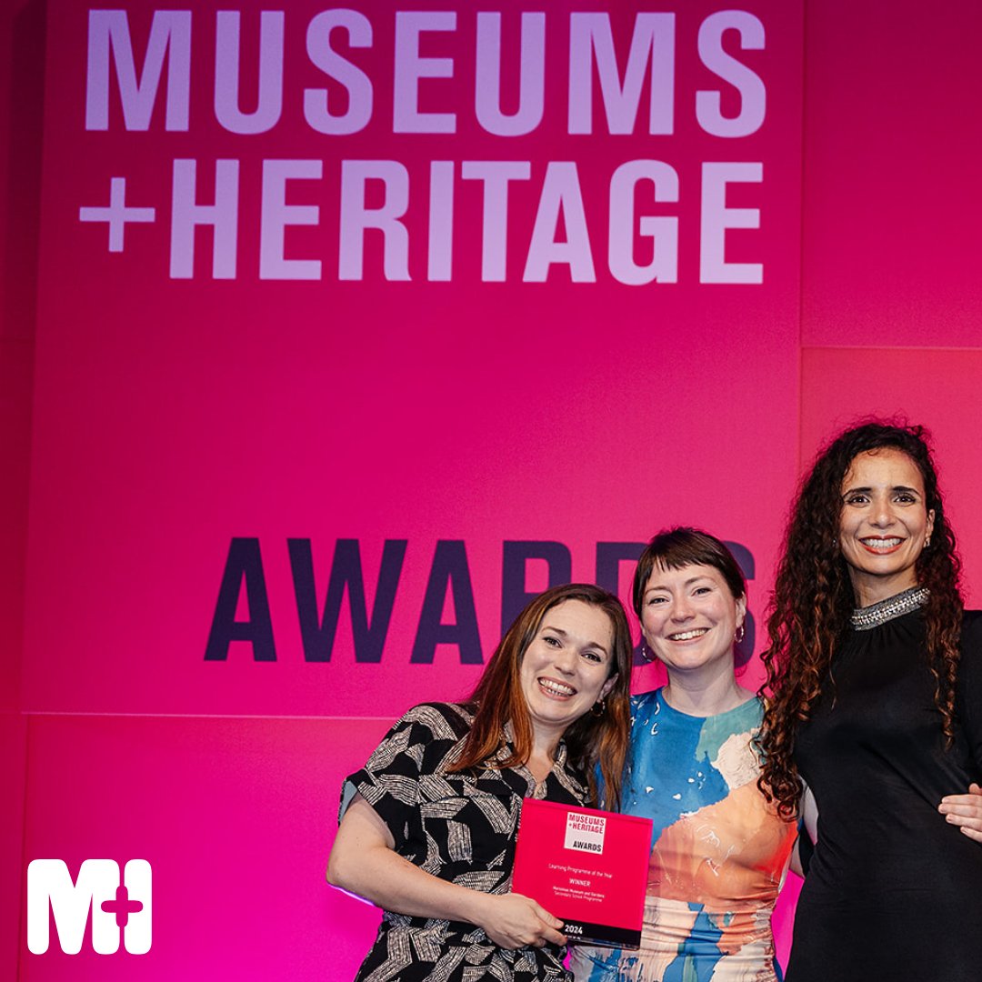 MandHShow's tweet photo. A little throwback to some of our fantastic winners at last year's #MandHAwards ceremony! 😍   

Will you be on this stage next year? Start your entry here: https://t.co/q7QvFcd9pm

@SENDinMuseums - Sector Impact Award Winner

@rijksmuseum - International Exhibition of the Year Winner

@MigrationMuseum - Temporary or Touring Exhibition of the Year - Budget over 80k

@HornimanMuseum - Learning Programme of the Year Winner