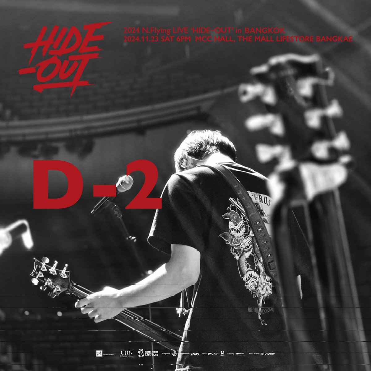 ime_th's tweet photo. [D-2]
จาก 2 ปี เหลือ 2 วันแล้วนะ N.Fia 🥹
นักกีตาร์คนโปรดที่ทำให้เราหลงใหลกำลังกลับมาหาเราแล้ว!

2024 N.Flying LIVE 'HIDE-OUT' in BANGKOK 
🗓 วันเสาร์ที่ 23 พฤศจิกายน 2567
🚪การแสดงเริ่ม : 18.00 น.
📍เอ็มซีซี ฮอลล์ เดอะมอลล์ ไลฟ์สโตร์ บางแค
💰ราคาบัตร : 5,900 / 4,900 / 3,900 / 2,500 บาท (บัตรนั่งทุกที่นั่ง)
จำหน่ายบัตรผ่านทาง ไทยทิกเก็ตเมเจอร์ทุกสาขา, Call Center 02-262-3456 และ https://t.co/iZm60jOHZl 
ติดตามรายละเอียดเพิ่มเติมได้ที่ >> https://t.co/wGn5PYUn3H
--------------------------------------

N.Fia, only 2 days are left from the 2-year of waiting🥹 
Our favorite guitarist who keeps us enchanted is returning to us!

2024 N.Flying LIVE 'HIDE-OUT' in BANGKOK
🗓 Date: Saturday, November 23, 2024
🚪Show Start at : 6.00 PM
📍MCC HALL, THE MALL LIFESTORE BANGKAE
💰 Ticket Prices: 5,900 / 4,900 / 3,900 / 2,500  THB (all seats are seated)
Ticket available at all Thai Ticket Major branches, Call Center 02-262-3456 and https://t.co/iZm60jOHZl

For more information >> https://t.co/wGn5PYUn3H

#NFlying #엔플라잉 #Chahun
#HIDE_OUT #HIDE_OUT_in_BANGKOK #BANGKOK #TOUR 
#FNC #UJINENT #星樂全球娛樂 #THERAGIS #THERGRUB
