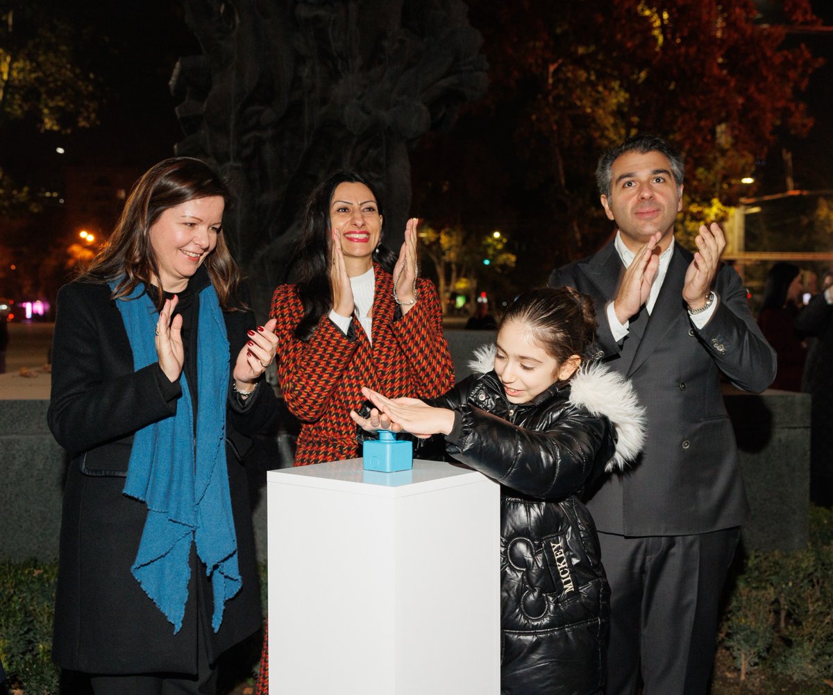 unicefarmenia's tweet photo. In celebration of #WorldChildrensDay, the National Academic Theatre of Opera and Ballet shone brightly in UNICEF's iconic #blue, symbolizing our commitment to #childrights and well-being. 

#ForEveryChild. every right 💙

🔗 https://t.co/Xz04W3PYc7 https://t.co/gsG7mbEifM