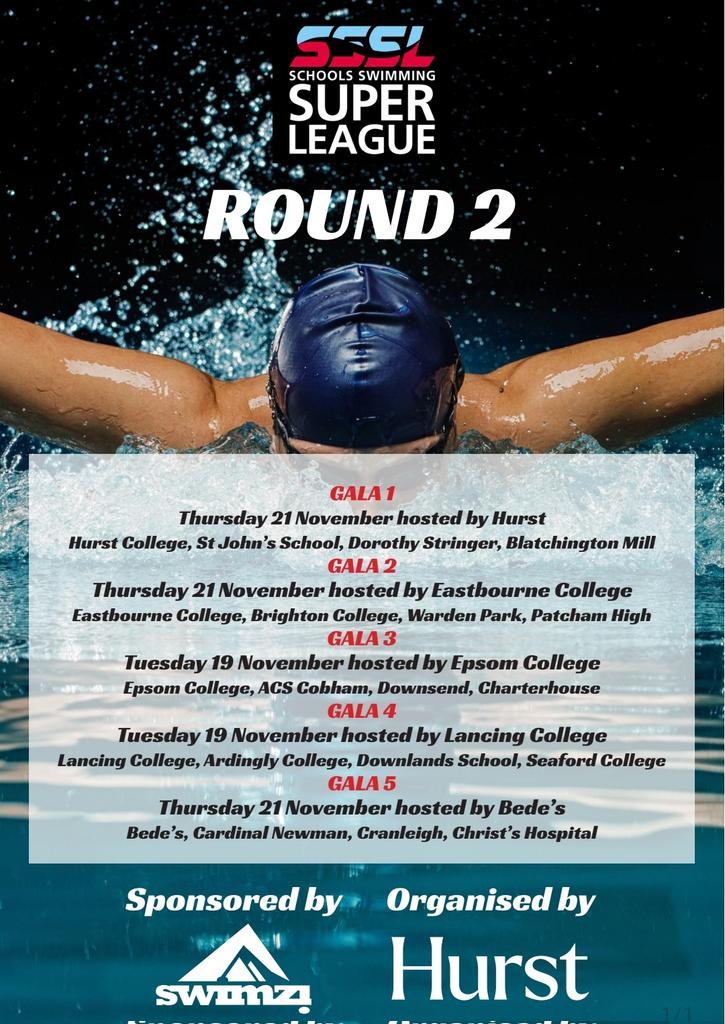 Hurst Swimming (@hurst_swimming) on Twitter photo We are looking forward to hosting @stjohnssport <a href="/DStringerPE/">Dorothy Stringer PE</a> <a href="/BlatchMill/">Blatchington Mill</a> today for round two of the <a href="/SwimSSSL/">Schools Swimming Super League</a> swimming super league. πββοΈπββοΈπ΄βͺοΈπ¦
@Hurst_College #HurstSwimming We are looking forward to hosting @stjohnssport <a href="/DStringerPE/">Dorothy Stringer PE</a> <a href="/BlatchMill/">Blatchington Mill</a> today for round two of the <a href="/SwimSSSL/">Schools Swimming Super League</a> swimming super league. πββοΈπββοΈπ΄βͺοΈπ¦
@Hurst_College #HurstSwimming