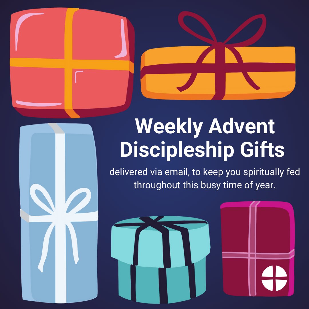 Helping you #HushTheNoise with weekly Advent Discipleship Gifts 🎁

Sign up for regular spiritual nourishment, delivered via email, to support you and your church community throughout this busy time of year at methodist.org.uk/for-churches/c…