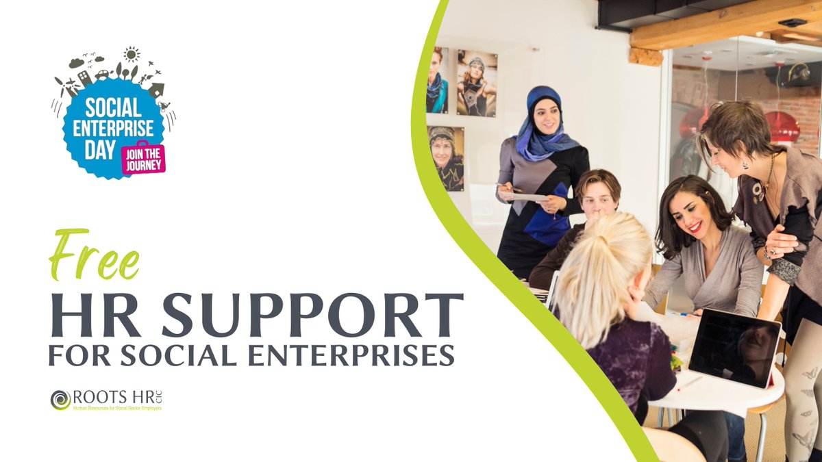 🌟Social Enterprise Day🌟

We're giving 5 UK social enterprises the chance to receive 4 FREE hours of HR support (worth £420+VAT)

📅 Apply by 5pm, Nov 28th 2024

Don’t miss the chance to boost your people management! Apply here👉 rootshr.org.uk/events-and-off…

#SocialEnterpriseDay