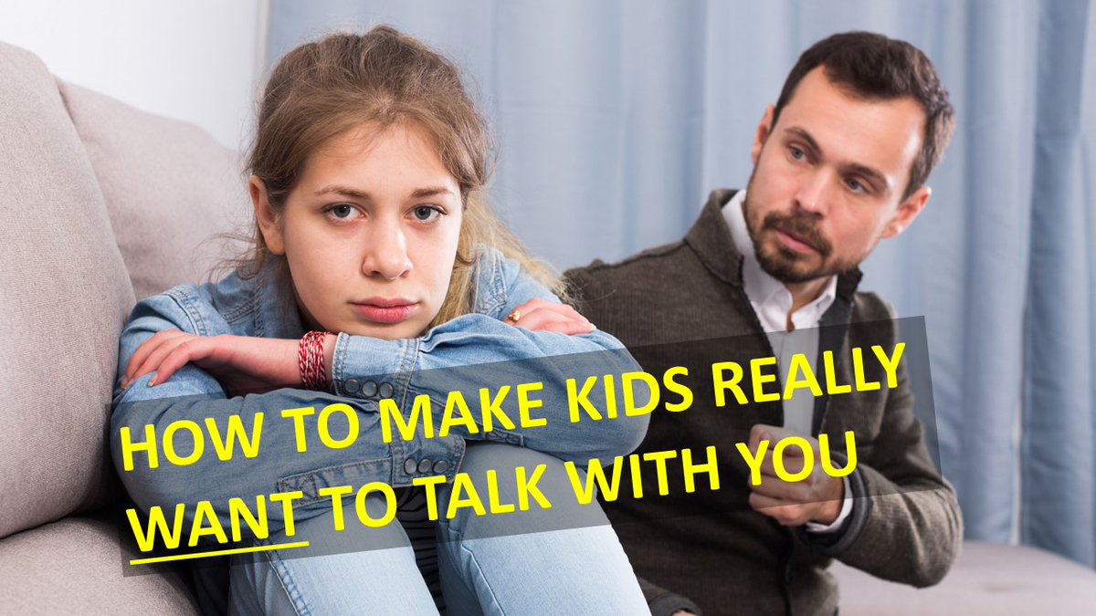 Changing so that kids WANT to talk with you.

[PLEASE SHARE WITH  DADS YOU KNOW].

99% of dads are poor listeners. This video describes methods of communicating with kids that make them WANT to talk with you.

youtu.be/obMSsQpMPN4
tips4dads 
Please SUBSCRIBE