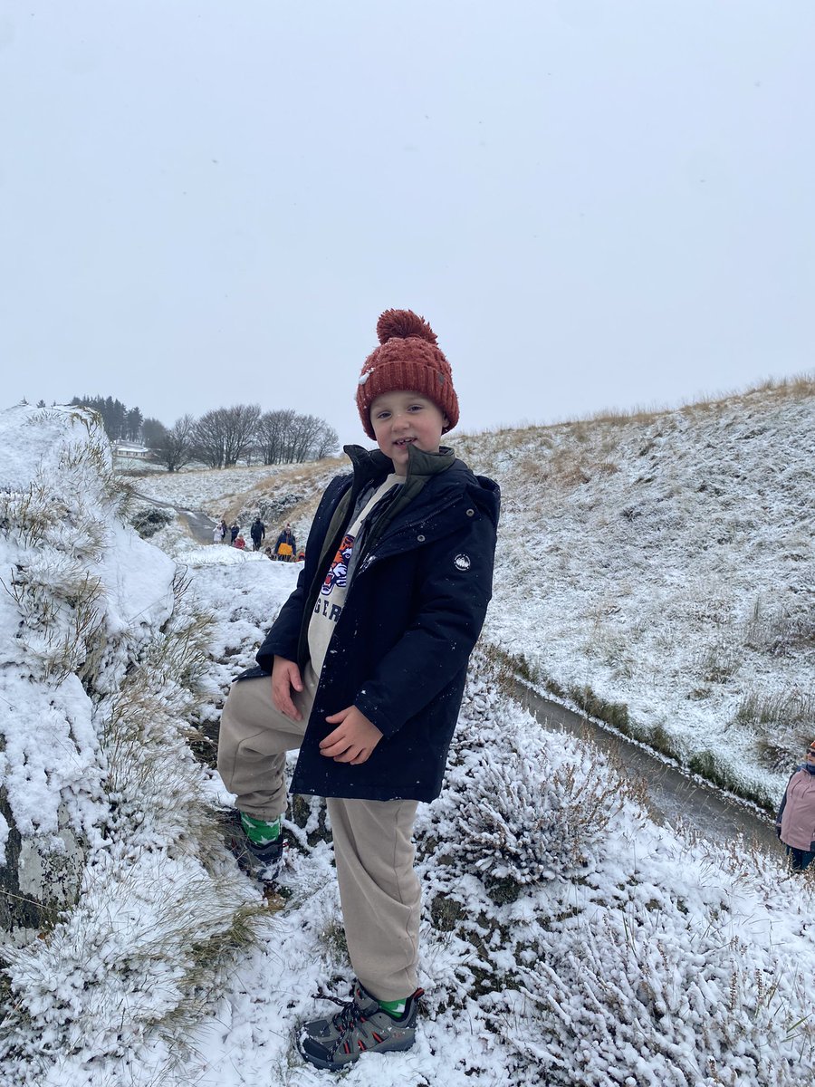 We are having great fun in the snow!