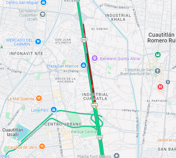 Alberto83272957's tweet photo. Buen Dia, sabran algo del km 37 de la Autopista Mexico -Queretaro direccion QRO por favor @GN_Carreteras @CAPUFE https://t.co/TnWlh4VyDy
