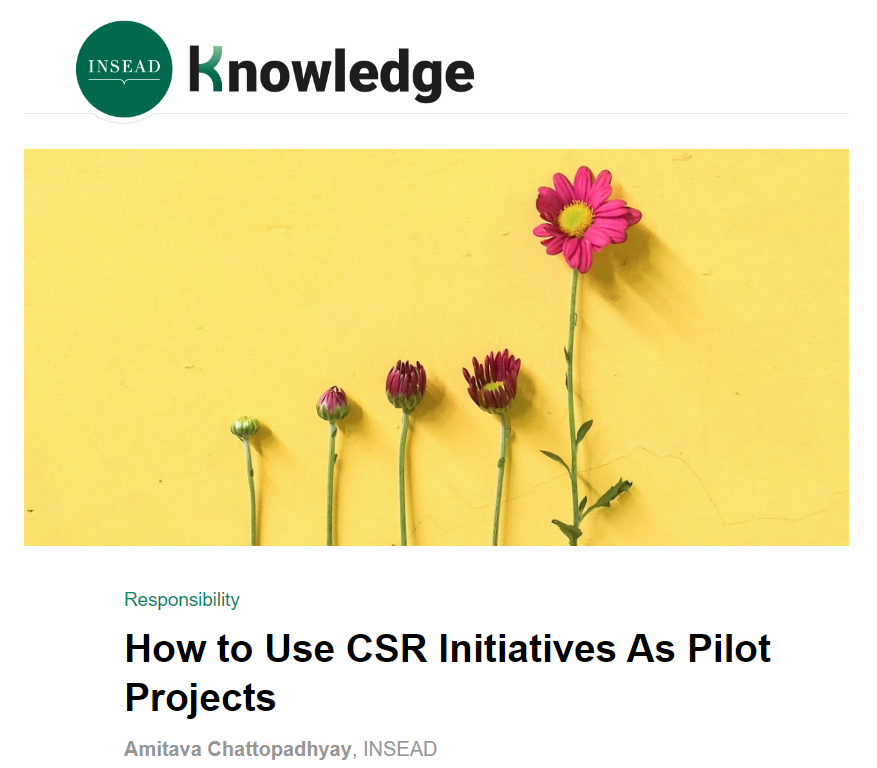 INSEADKnowledge's tweet photo. How to use #CSR initiatives as pilot projects for #sustainability, how #fintech and #techfin innovations are opening doors for traditional players to reinvent themselves, and other research insights.

Read our newsletter: https://t.co/yeH2jncAwA https://t.co/CuVnQwCKyR