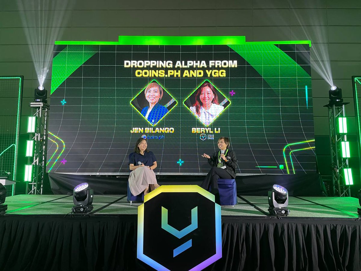 🚀 Coins.ph &amp; <a href="/YieldGuild/">Yield Guild Games</a> just announced a partnership for Coins’ upcoming Launchpool—early access to project tokens within the YGG ecosystem! 🎮

Announced by Coins.ph Country Manager Jen Bilango (<a href="/jen_coins/">Jen</a>) and YGG Co-Founder Beryl Li (<a href="/berylygg/">Beryl Li</a>)