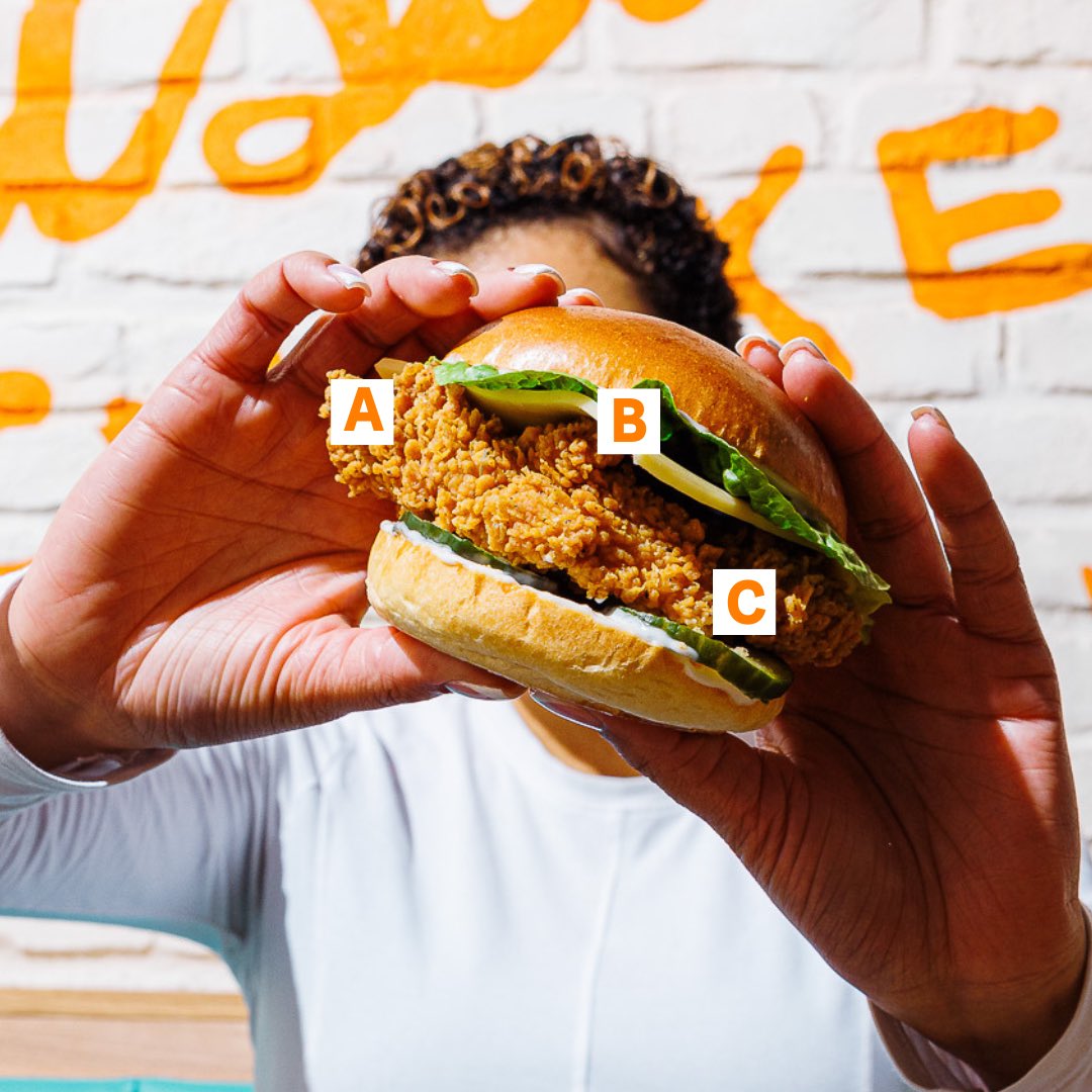 A,B or C first bite? 😬