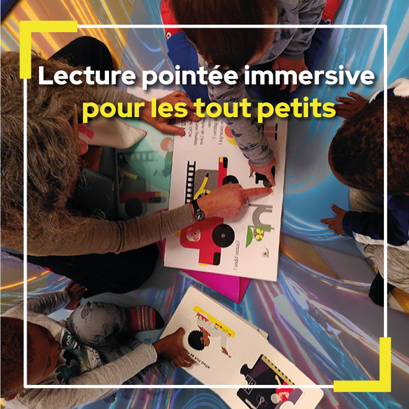 🌈 Offrez à votre bébé une expérience sensorielle inoubliable ! Rejoignez-nous le 27/11 à 11h pour une lecture pointée immersive avec projections colorées et sons apaisants. Un moment magique pour partager une belle complicité 💖
👉 cosmocite.fr/evenements/lec… 
#lectureimmersive