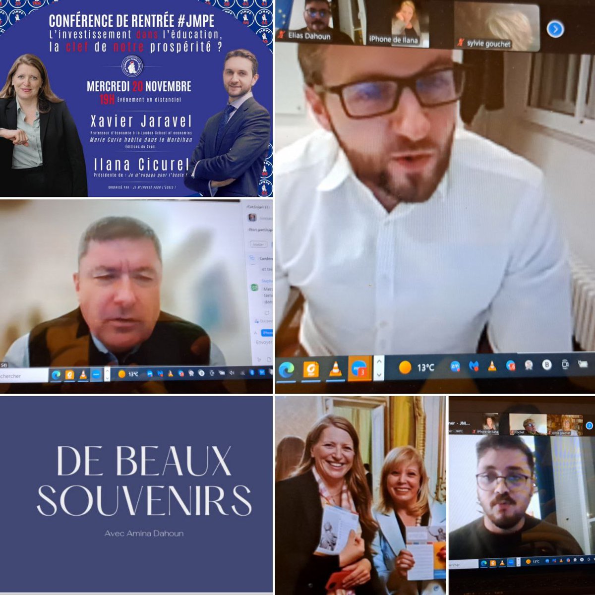 jmpe_france's tweet photo. Merci à  Xavier Jaravel, auteur de l'ouvrage "Marie Curie habite dans le Morbihan" qui a parlé de ses travaux sur la capacité des talents et l’innovation pour relancer la dynamique éducative en réunion #JMPE.
Au plaisir de vous retrouver pour notre prochaine réunion !
#Education https://t.co/wvhrOuS5Ct