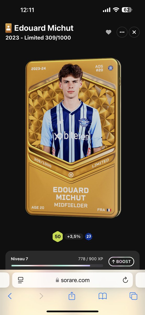 OglFB_'s tweet image. GIVEAWAY 🎁 Sorare

Edouard Michut est à gagner !! 🇫🇷🇫🇷
TAS le Lundi 25 novembre !! ⏳
Pour participer :

✅ follow me 
✅ Retweet et like le post
✅ Commente ton nom Sorare 

Bonne chance 🍀 à tous ! #Concours #Sorare #Giveaway #Limited #soraregiveaway