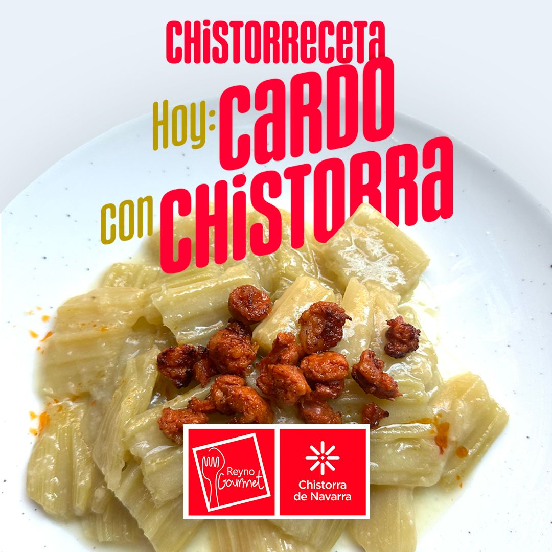 Chistorra_Na's tweet photo. Añade Chistorra de Navarra a tu receta habitual de cardo y nos cuentas.... https://t.co/ADLw2owc9U