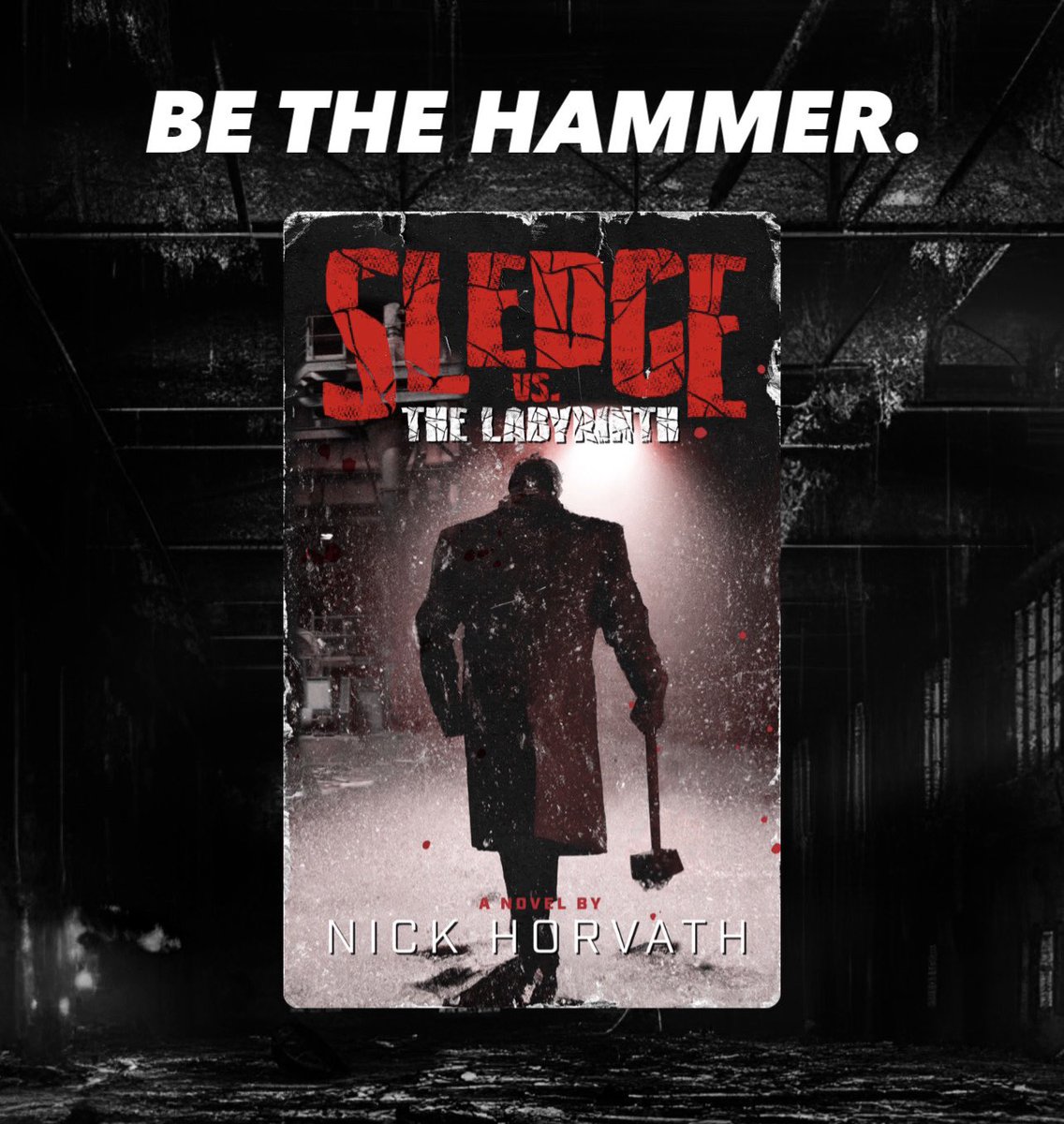 SledgevsBooks's tweet image. SLEDGE IS:
“THE ULTIMATE ANTI-HERO”@horror_reads
“Modern-day Conan.”@J0hnADouglas
“Reacher. But meaner.”@GreavesEc
“Die Hard. But harder.”@RobSanders56
“Terminator with a sledgehammer.”@NZStuff
“Pure badassery.”@BeardofDarkness
“A NEW ACTION ICON.”@starkterror88
