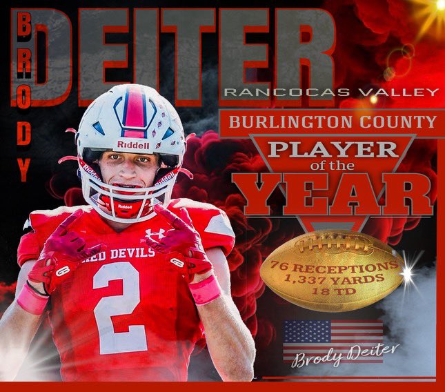 Big congratulations to RVFB’s Brody Deiter! Brody was named Gordon Masters Burl County Football Club Player of the Year! An absolutely amazing season—congrats Brody!