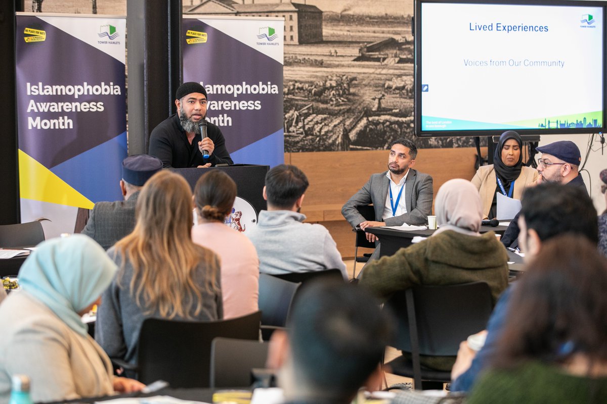 TowerHamletsNow's tweet photo. More than 100 people attend Islamophobia Awareness Month conference: https://t.co/UqYnD7HOsm https://t.co/3AaNF0VvsU