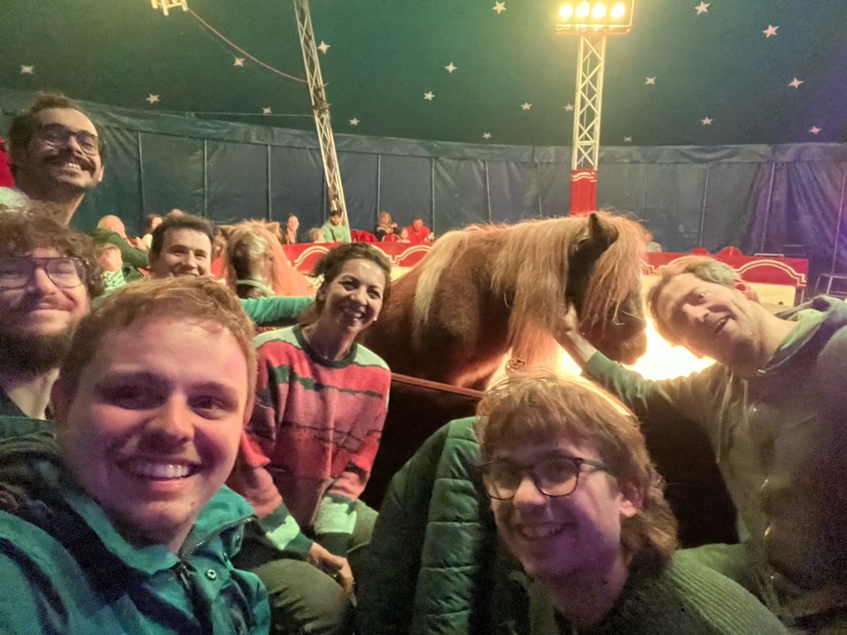 On Tuesday the members of PLD went on a "mystery" group event, which turned out to be a visit to the local circus. It was great fun and we now have a group mascot, a pony called Steve