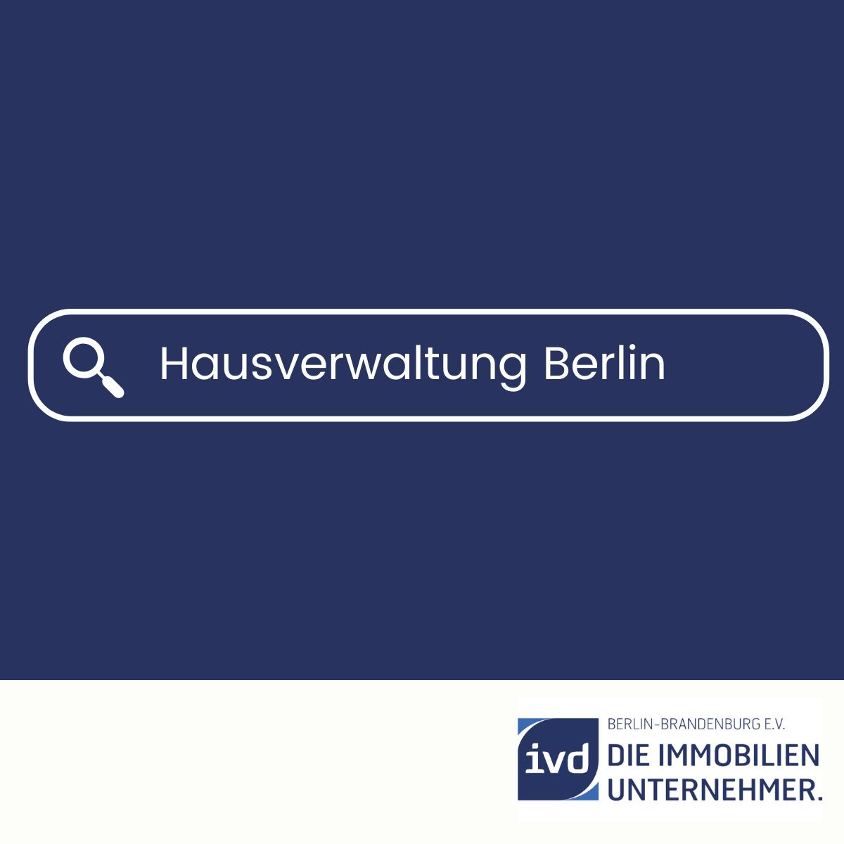 Eine passende Hausverwaltung zu finden, ist für viele Eigentümer eine Herausforderung. Deshalb bieten wir ab sofort einen neuen Service an, der Eigentümer und Verwalter aus dem Verbandsnetzwerk gezielt miteinander vernetzt: ivd-plus.de/hausverwalters…