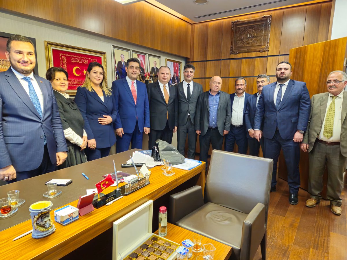 Avkthalilozturk's tweet photo. 📍TBMM
💢#Kırıkkale Ak Parti İl ve İlçe Başkanlarımızın şahsıma gerçekleştirdikleri ziyaret için teşekkür ederim. #Cumhurİttifakı olarak birlikte daha güçlü yarınlara, daha aydınlık bir geleceğe doğru emin adımlarla ilerliyoruz.
#MHP #BirliğimizinGücüyle #kırıkkale https://t.co/lcdB5zbHgG