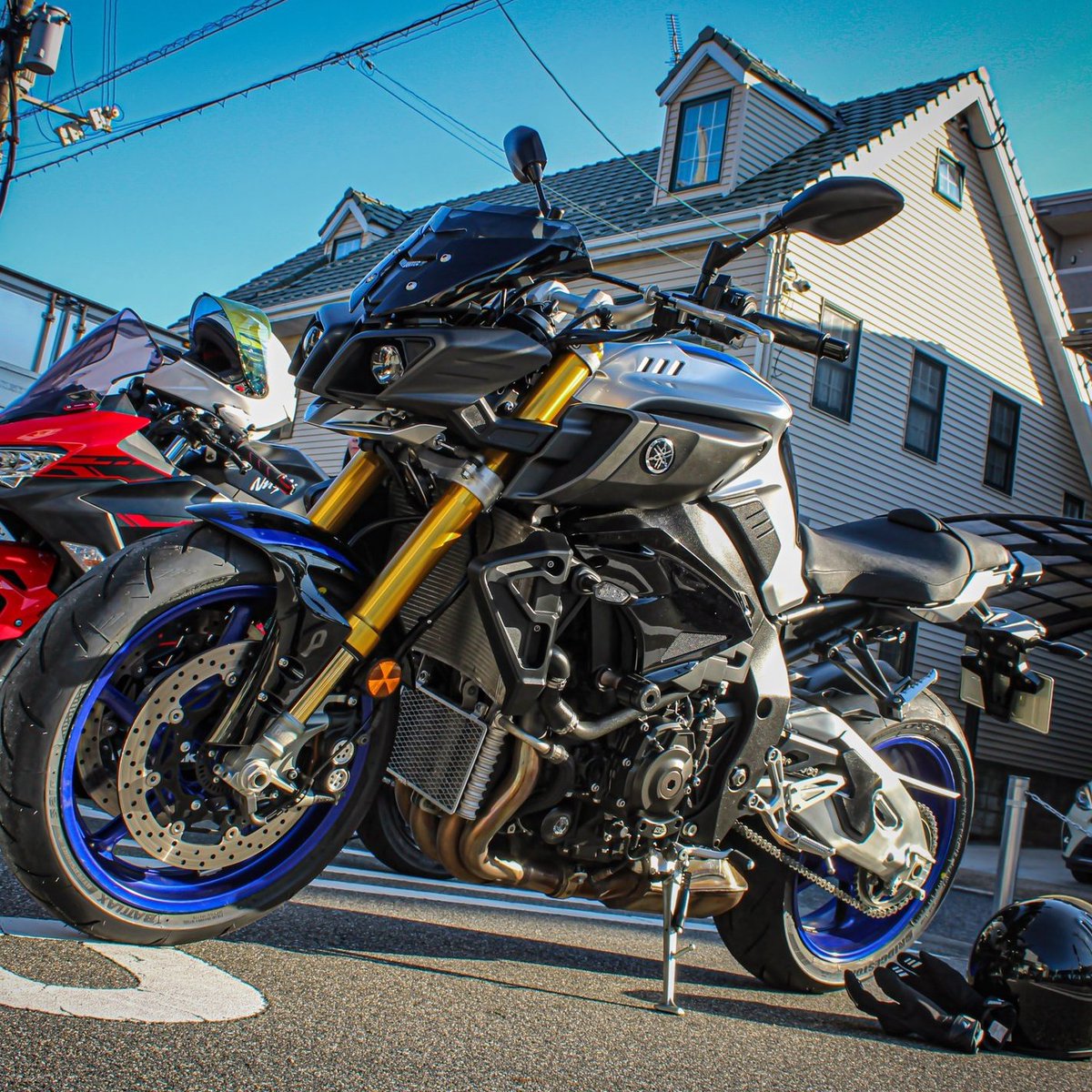 emuten__'s tweet photo. 自分にとってのYAMAHAのフラグシップはMT-10 https://t.co/LXESa8b4qO