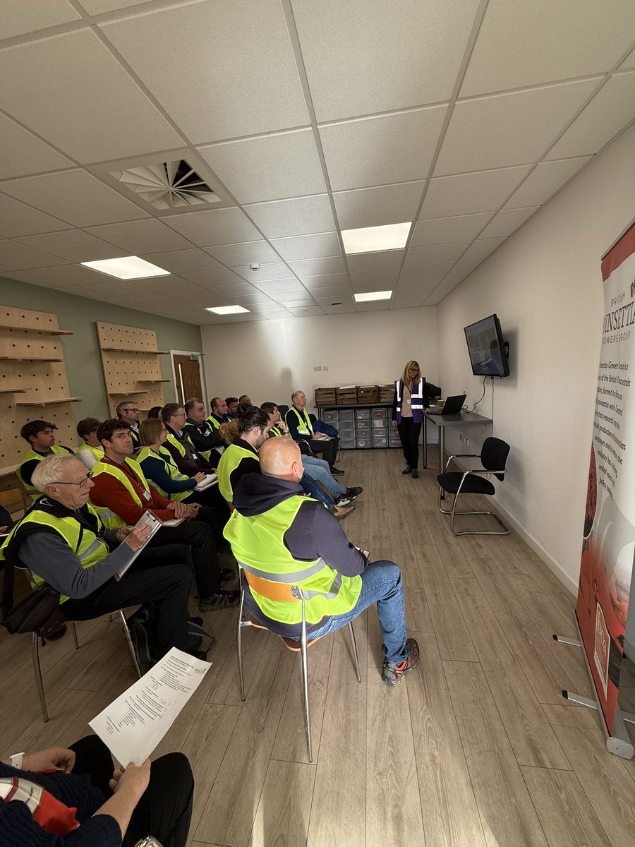 Rounding off the mornings presentation is Ada Leman, Wageningen University &amp; Research, with a talk on New Developments in Crop Protection for Ornamentals #britishornamentals #Boa #poinsettia #homegrown #horticulture