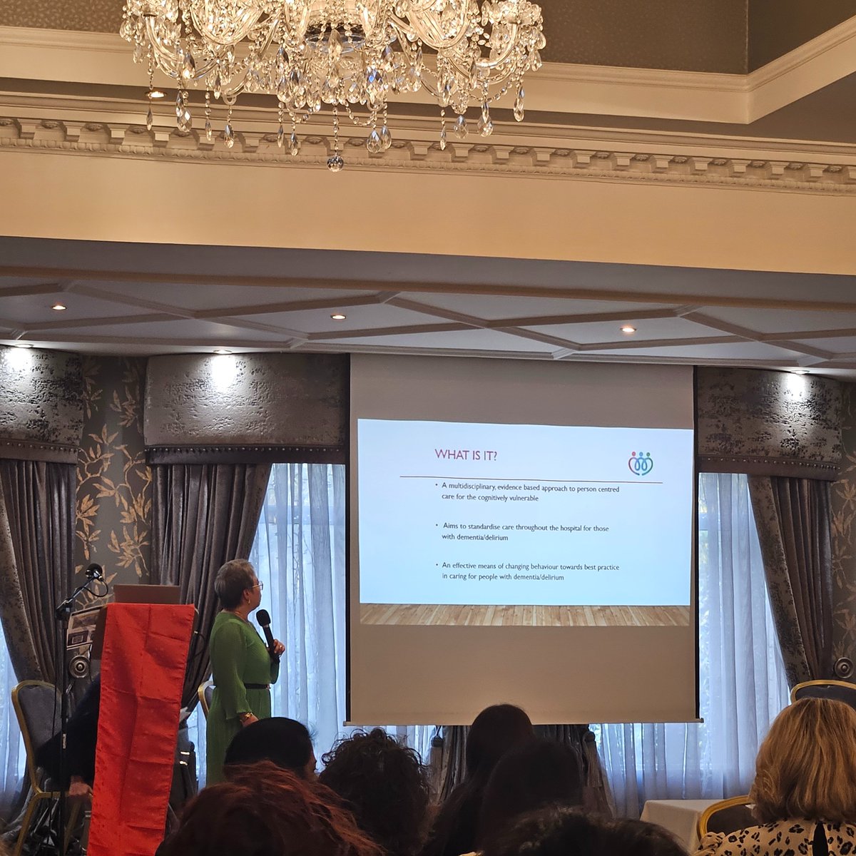 Danielle McCabe (@nursemccabe) on Twitter photo Connolly Dementia CNS, <a href="/jaybee_rivero/">jaybee rivero</a> presenting the QI, dementia delirium care bundle implementation. #dementiaDNE2024 <a href="/ConnollyNursing/">Nursing-Connolly</a> <a href="/HSCPConnolly/">HSCP Connolly</a> Connolly Dementia CNS, <a href="/jaybee_rivero/">jaybee rivero</a> presenting the QI, dementia delirium care bundle implementation. #dementiaDNE2024 <a href="/ConnollyNursing/">Nursing-Connolly</a> <a href="/HSCPConnolly/">HSCP Connolly</a>
